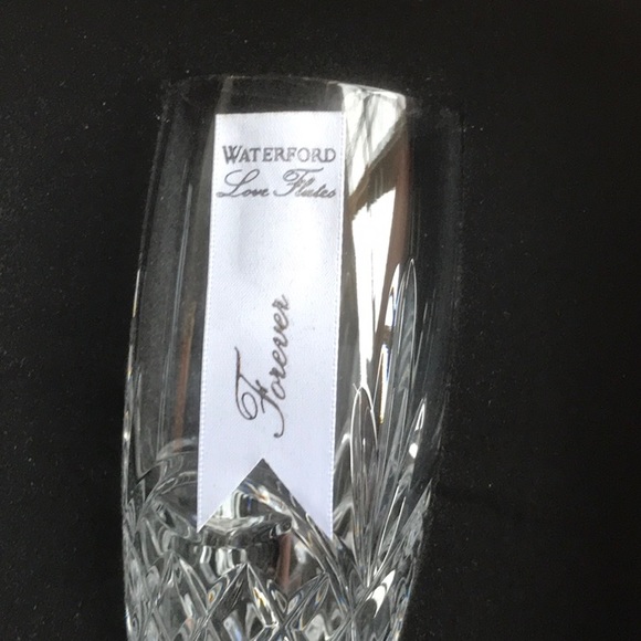 WATERFORD “ Love “ flutes  *NEW* - Picture 3 of 6